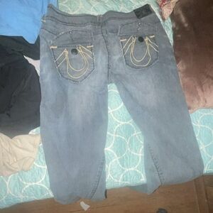 True Religion Blue Skinny Jeans